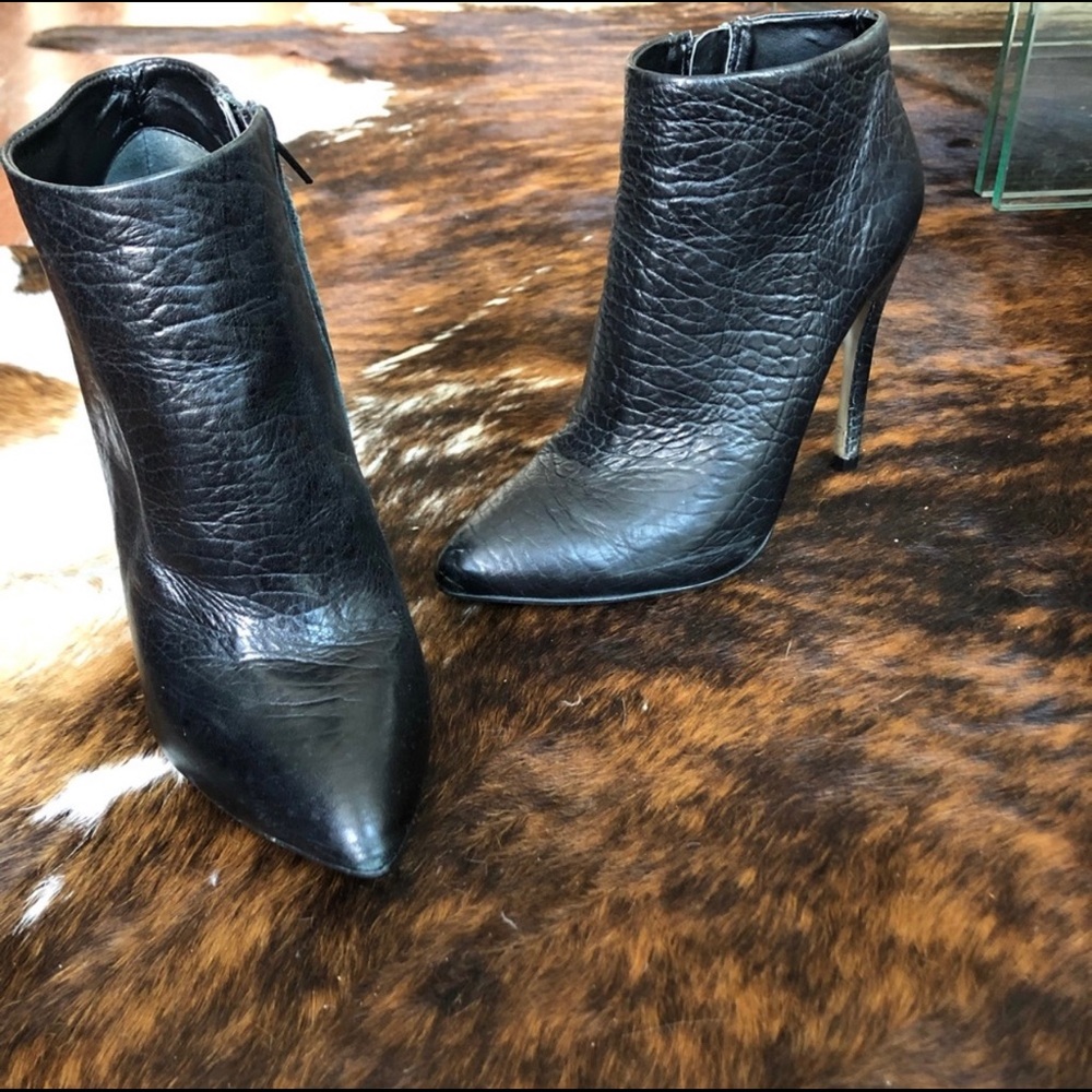 Aldo Booties with croc texture